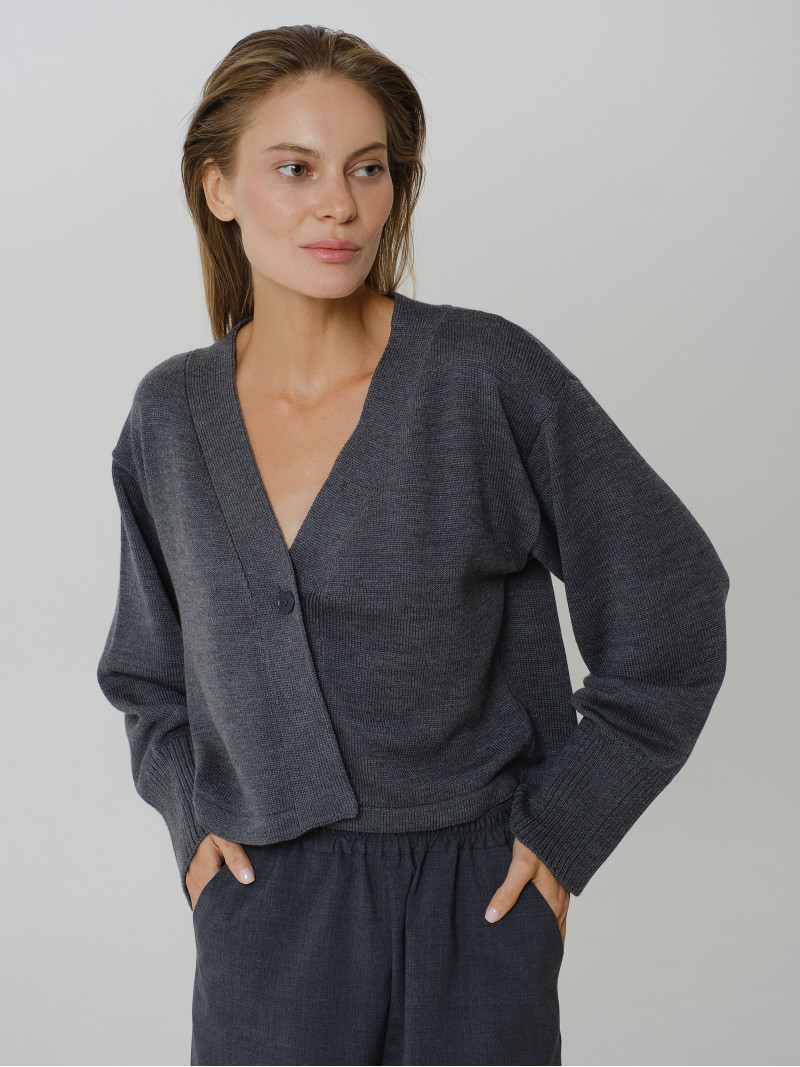 Кардиган MINIMALISM из итальянского мериноса